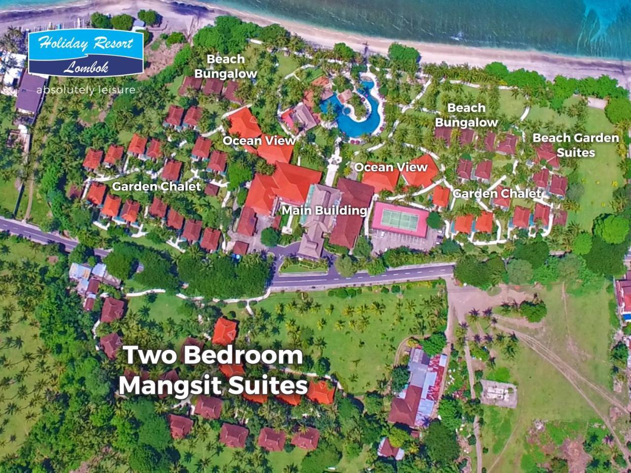 Mangsit Suites By Holiday Resort Lombok Екстер'єр фото
